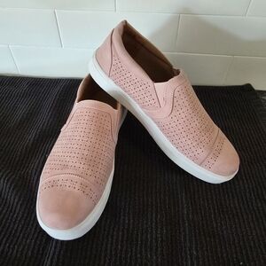 10W Womens Slip On CloudWalkers Dusty Pink